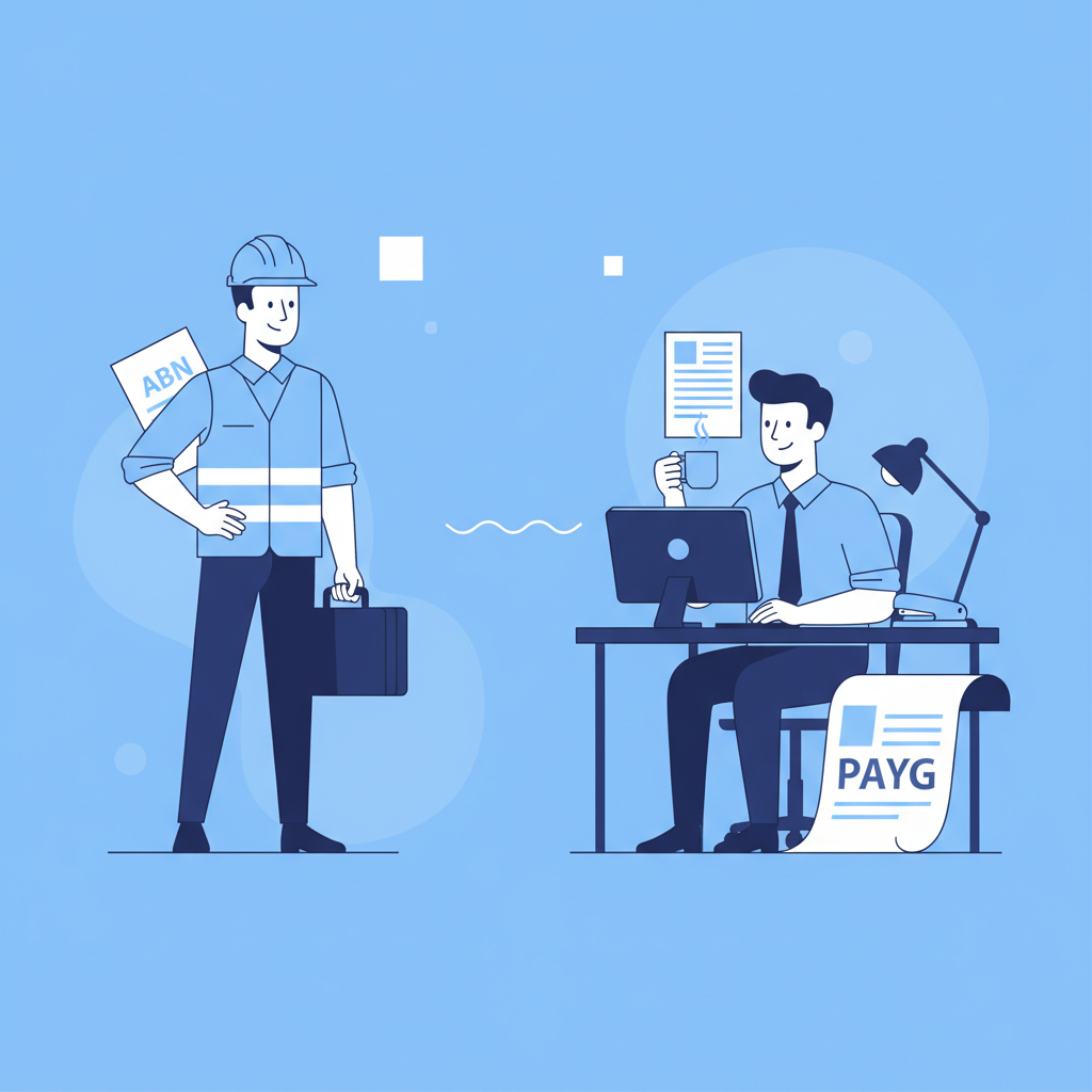 Contractor vs Employee in Australia: Tax and Invoice Implications